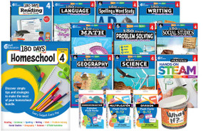 180 Days®: Homeschool Grade 4 Set (Every Subject, Every Day) by Multiple Authors, 9798330933266