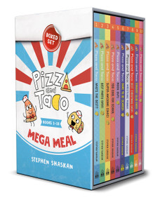 Pizza and Taco Mega Meal Boxed Set (Books 1-10) ((A Graphic Novel Boxed Set)) by Stephen Shaskan, 9798217231423