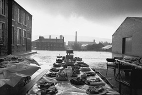 Jubilee Street Party, Elland, Yorkshire,1977 (from 'Bad Weather') by Martin Parr, 9780714842677