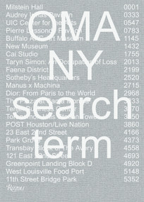 OMA NY (Search Term) by Shohei Shigematsu, Jason Long, Virgil Abloh, David Byrne, Alice Waters, 9780847869206