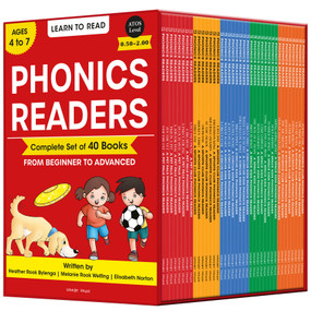 Learn To Read: Phonics Readers (From Beginners to Advance (Complete Set of 40 Books)) by Heather Bylenga, Elisabeth Norton, Melanie Welfing, 9789370893115
