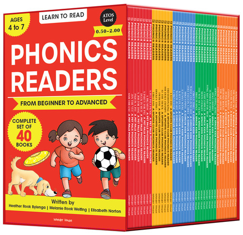 Learn To Read: Phonics Readers (From Beginners to Advance (Complete Set of 40 Books)) by Heather Rook Bylenga, Elisabeth Norton, Melanie Rook Welfing, 9789370893115