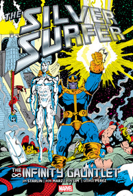 Silver Surfer: The Infinity Gauntlet Omnibus Ron Lim Infinity Gauntlet Cover by Jim Starlin, Ron Marz, Ron Lim, Todd Smith, Ron Lim, 9781302969837