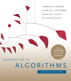 Introduction to Algorithms, fourth edition by Thomas H. Cormen, Charles E. Leiserson, Ronald L. Rivest, Clifford Stein, 9780262046305