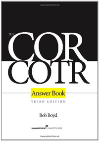 The COR/COTR Answer Book by Bob Boyd, 9781567263732