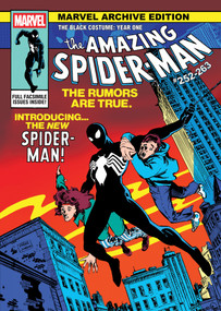 Marvel Archive Edition: Amazing Spider-Man - The Black Costume: Year One Gallery Edition Ron Frenz Original First Issue Cover by Tom DeFalco, Marvel Various, Ron Frenz, Marvel Various, Ron Frenz, 9781302965327