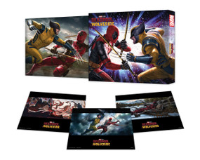 Marvel Studios' Deadpool & Wolverine: The Art Of The Movie Slipcase by Jess Harrold, Andy Park, Shawn Levy, Andy Park, 9781302958725