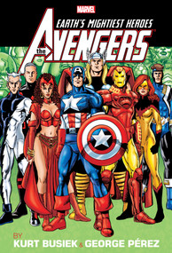 Avengers By Busiek & Perez Omnibus Vol. 2 George Perez 25th Issue Cover [New Printing] by Kurt Busiek, Marvel Various, George Perez, Marvel Various, George Perez, 9781302959012