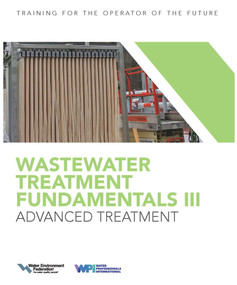Wastewater Treatment Fundamentals III- Advanced Treatment by Water Environment Federation, 9781572784116