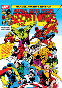 Marvel Archive Edition: Marvel Super Heroes Secret Wars Gallery Edition Mike Zeck Original First Issue Cover by Jim Shooter, Mike Zeck, Bob Layton, Mike Zeck, 9781302965358