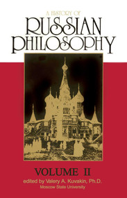 History of Russian Philosophy by Valery A. Kuvakin, 9780879757809
