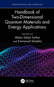 Handbook of Two-Dimensional Quantum Materials and Energy Applications by Abdus Salam Sarkar, Emmanuel Stratakis, 9781041123262