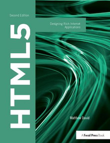 HTML5 (Designing Rich Internet Applications) by Matthew David, 9781138416918