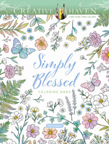 Creative Haven Simply Blessed Coloring Book by Paule Ledesma, 9780486858487