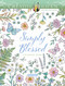 Creative Haven Simply Blessed Coloring Book by Paule Ledesma, 9780486858487