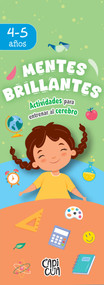 Mentes Brillantes: 4-5 años (Actividades para entrenar al cerebro) (Spanish Edition) by Capicúa, 9786313003525