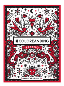 #Coloreanding: Tattoo (Spanish Edition) by Malacara, Gale, 9786078614462