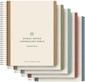 ESV Spiral-Bound Journaling Bible, Five-Volume Set (Hardcover) by , 9781433593178