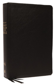 NKJV, Spirit-Filled Life Bible, Third Edition, Genuine Leather, Black, Thumb Indexed, Red Letter, Comfort Print by Jack W. Hayford, Thomas Nelson, 9780529100719