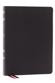 LSB, MacArthur Study Bible, Black Genuine Leather, Comfort Print, Thumb Indexed by John F. MacArthur, 9781400339761