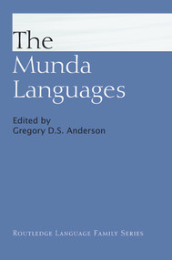 The Munda Languages by Gregory D.S. Anderson, 9780415741835