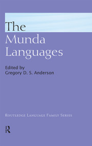 The Munda Languages by Gregory D.S. Anderson, 9780415328906
