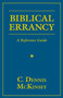 Biblical Errancy (A Reference Guide) by C. Dennis Mckinsey, 9781573928083