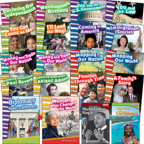 Social Studies (C3) Grade 2: 20-Book Set by Multiple Authors, 9781087648712