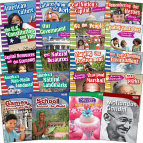 Social Studies (C3) Grade 3: 20-Book Set by Multiple Authors, 9781087648729