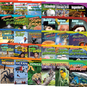 TIME FOR KIDS® Informational Text Grade 4 Spanish Readers 30-Book Set by Multiple Authors, 9781433373862