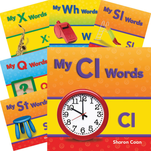More Consonants, Blends, and Diagraphs 21-Book Set by Multiple Authors, 9781433374715