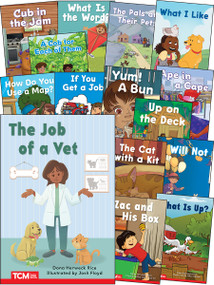 Decodable Books Grade PK-K Set 2: 15-Book Set by Multiple Authors, 9798765956427