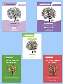 Grammar for the Well-Trained Mind Purple Revised Full Course Bundle by Audrey Anderson, Susan Wise Bauer, 9781944481650