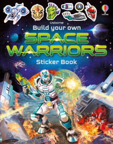 Build Your Own Space Warriors Sticker Book by Simon Tudhope, Gong Studios, 9781805078937