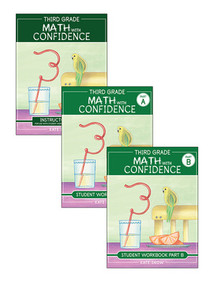 Third Grade Math with Confidence Complete Bundle by Kate Snow, Itamar Katz, 9781944481261