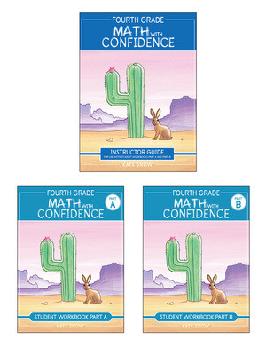 Fourth Grade Math with Confidence Complete Bundle by Kate Snow, Itamar Katz, Shane Klink, 9781944481544