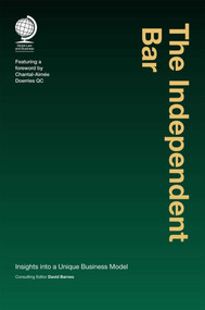 The Independent Bar (Insights into a Unique Business Model) by David Barnes, 9781787420915