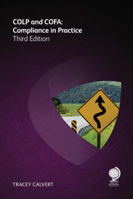 COLP and COFA (Compliance in Practice) by Tracey Calvert, 9781787429192