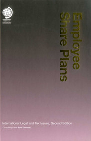 Employee Share Plans (International Legal and Tax Issues) by Paul Ellerman, 9781905783519