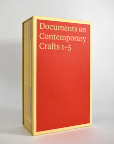 Documents on Contemporary Crafts 1-5 by André Gali, Hege Henriksen, 9783897905801
