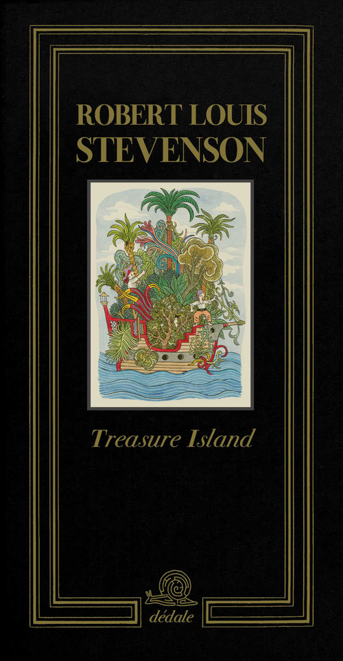 Treasure Island by Robert Louis Stevenson, Alberto Manguel, Léonard Pouy, David B., 9791280294678