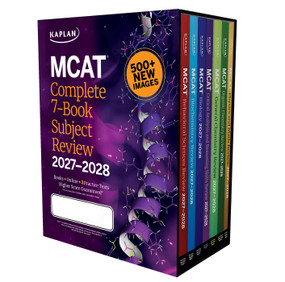 MCAT Complete 7-Book Subject Review 2027-2028 | Biggest Update Ever: 500+ New Images & All-New CARS Book | 3 Practice Tests (Kaplan Test Prep) by Kaplan Test Prep, 9798349701672