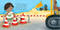Noah at the Construction Site by Annemarie van der Heijden, Annemarie van der Heijden, 9798890634108