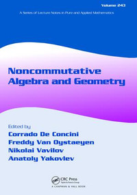 Noncommutative Algebra and Geometry by Corrado De Concini, 9781138402119