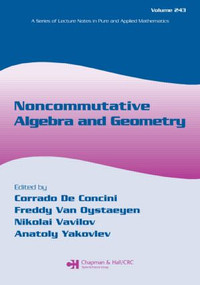 Noncommutative Algebra and Geometry by Corrado De Concini, 9780824723491
