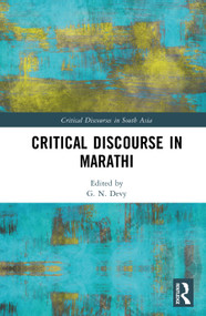 Critical Discourse in Marathi (Iconic Texts) by G.N. Devy, 9781138050952