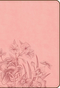 CSB Large Print Compact Reference Bible, Optimal Type, Digital Study Edition, Pink Floral LeatherTouch by CSB Bibles by Holman, 9798384552987