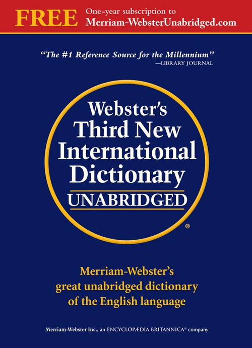 Webster's Third New International Dictionary, Unabridged by Merriam-Webster, Philip Babcock Gove, 9780877792017
