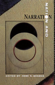 Nation and Narration by Homi K. Bhabha, 9781138170636