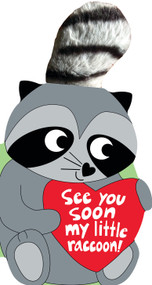 See You Soon, My Little Raccoon! (Tactile Board Book) by Sandra Magsamen, Sandra Magsamen, 9781339043272